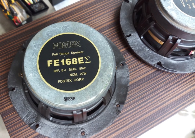 Fostex FE168 EZ Sigma (sold)  20180612