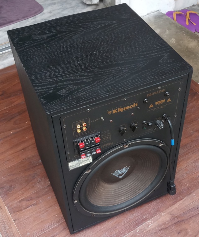 Klipsch SW10 series II subwoofer(used) 20180715