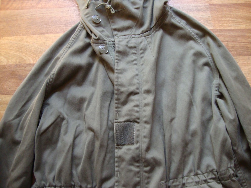 French F1 sateen 300 parka with liner. Dsc07440
