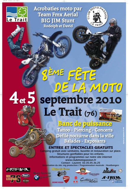 Huitième Fête de la Moto Fete2010