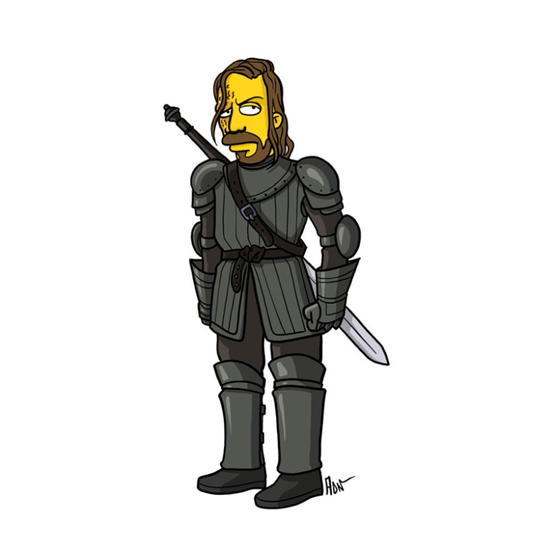 [stars ou presque] game of thrones version simpson Les-pe12