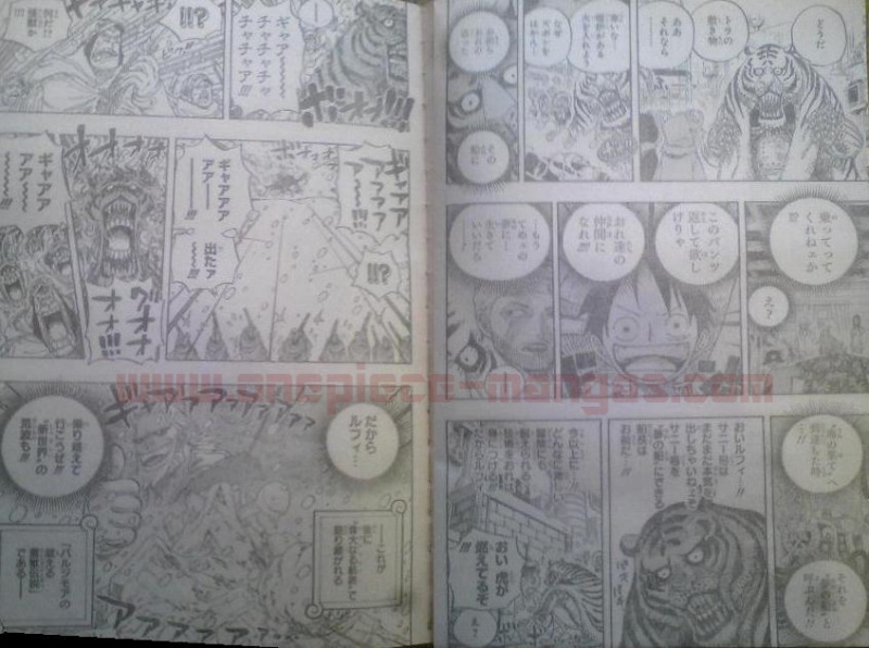 One Piece Manga 596 Spoiler Pics G12