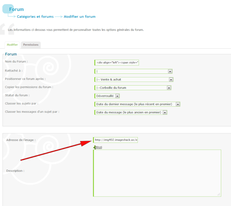 Alignement  texte & icônes dans les catégories forums Ima10