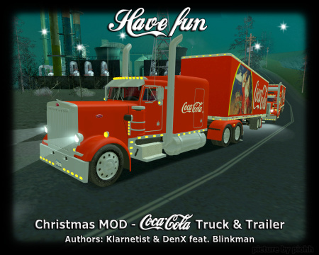 Coca Cola Truck & Trailer Peterb11