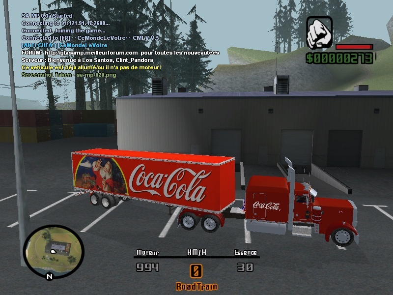 Coca Cola Truck & Trailer Sa-mp-72