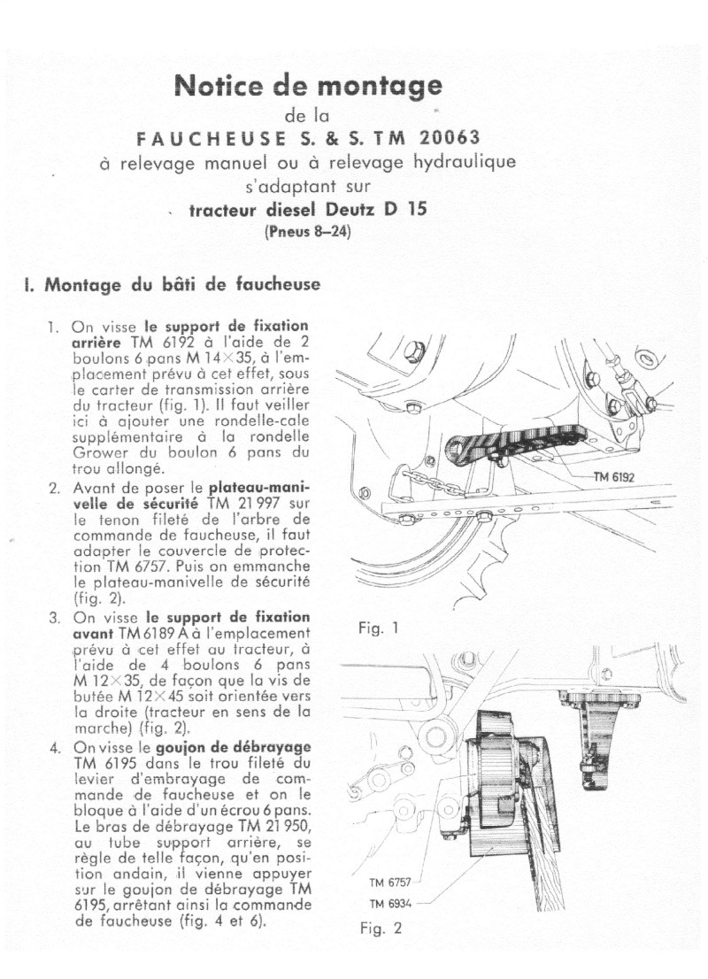 BARRE DE COUPE P2810