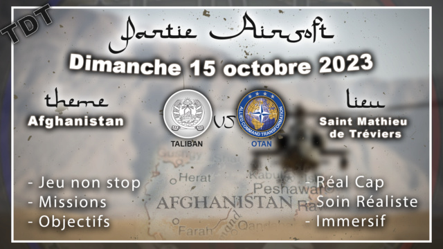 Partie dominicale Afghanistan - 15/10/2023 Affich14