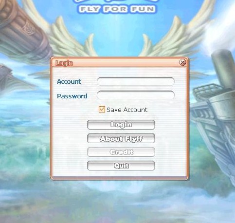 Guide to Logging in during Server Cap Login110