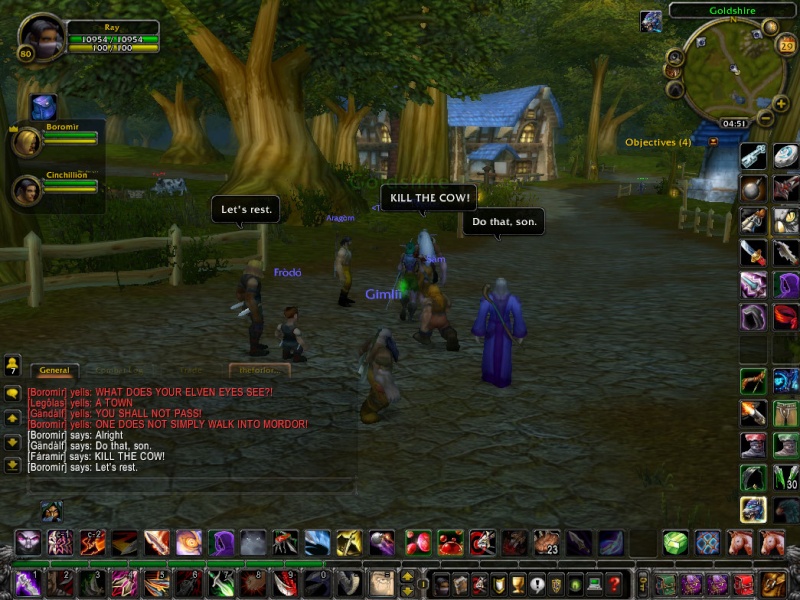 Epic oocer LOTR event Wowscr15