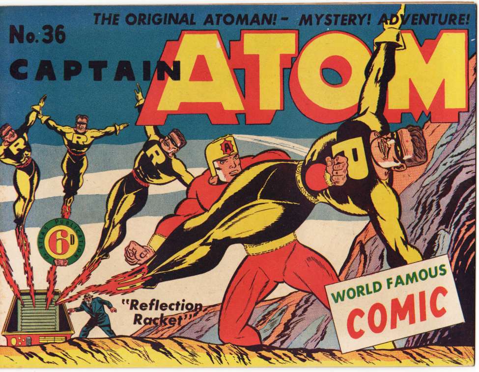 Superheroes Published between 1951 and 1956 - Dead space between Golden Age and Silver Age Ca010