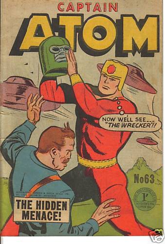 Superheroes Published between 1951 and 1956 - Dead space between Golden Age and Silver Age Captai34