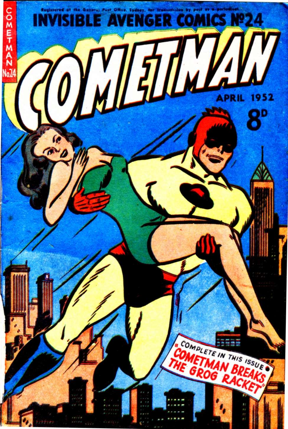 Superheroes Published between 1951 and 1956 - Dead space between Golden Age and Silver Age Cm010