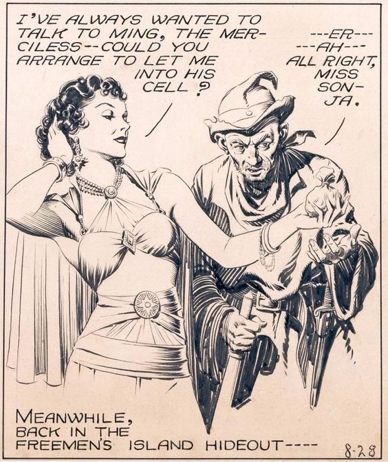 Black and white art from various pulp magazines stories - Page 8 Flash_27