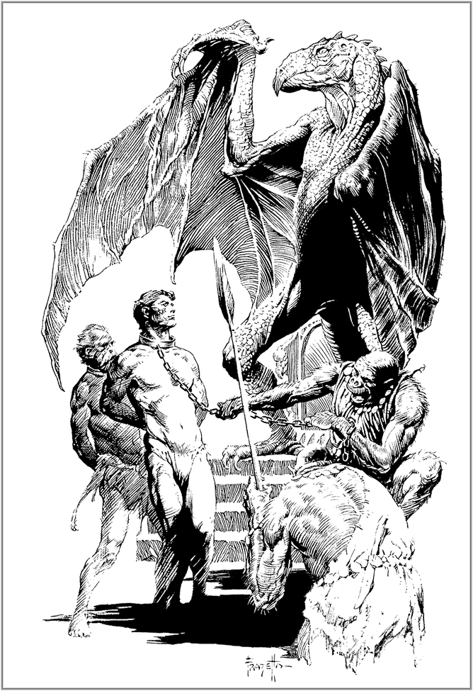Black and white art from various pulp magazines stories - Page 2 Frank_16