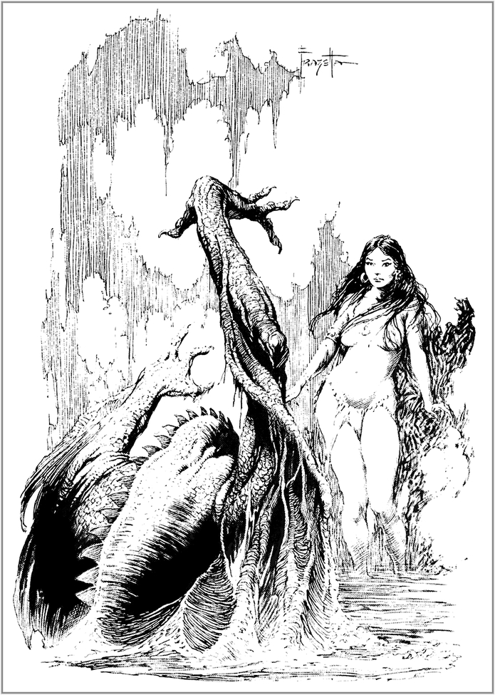 Black and white art from various pulp magazines stories - Page 2 Frank_19