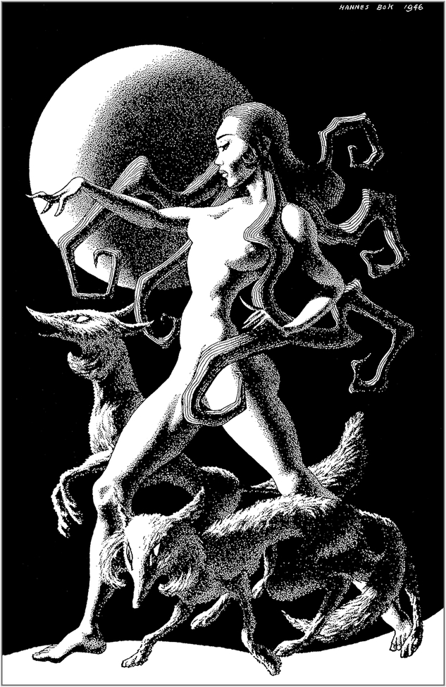 Black and white art from various pulp magazines stories - Page 2 Hannes25