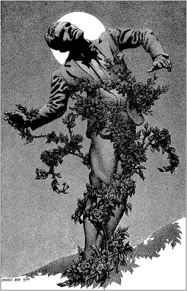 Black and white art from various pulp magazines stories - Page 2 Hannes26