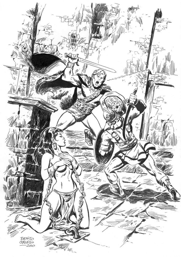 Black and white art from various pulp magazines stories - Page 3 Rogue_10