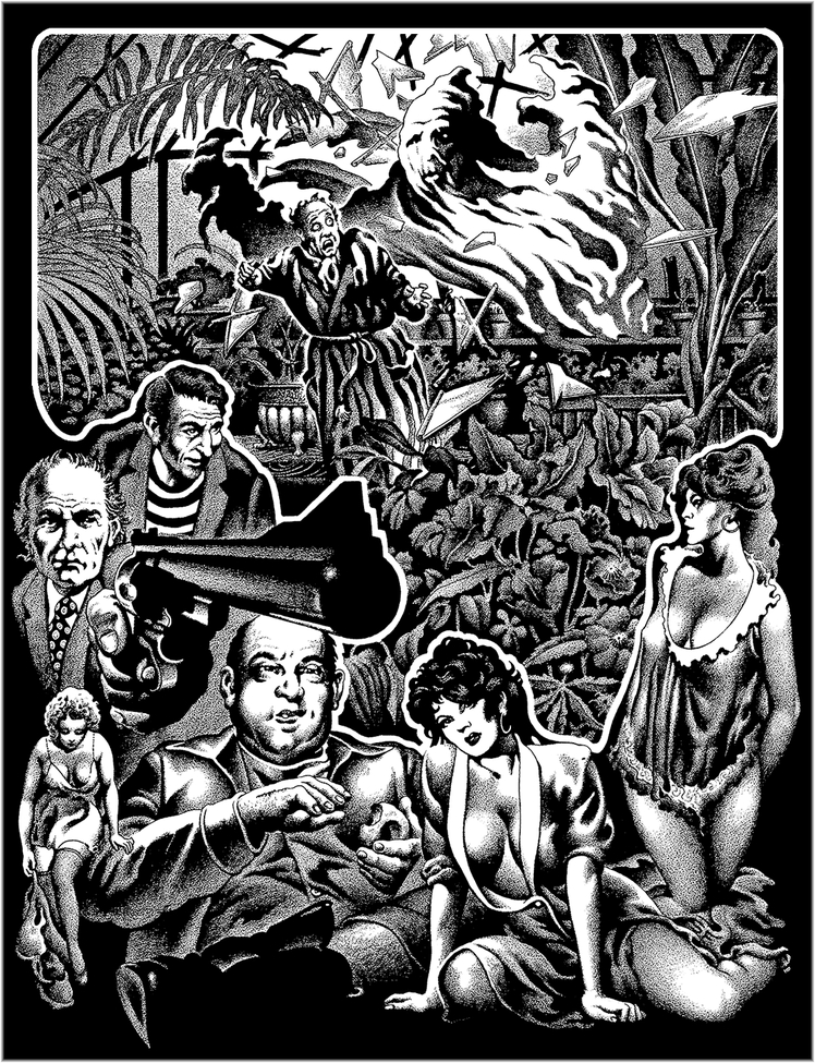 Black and white art from various pulp magazines stories - Page 4 Stephe14