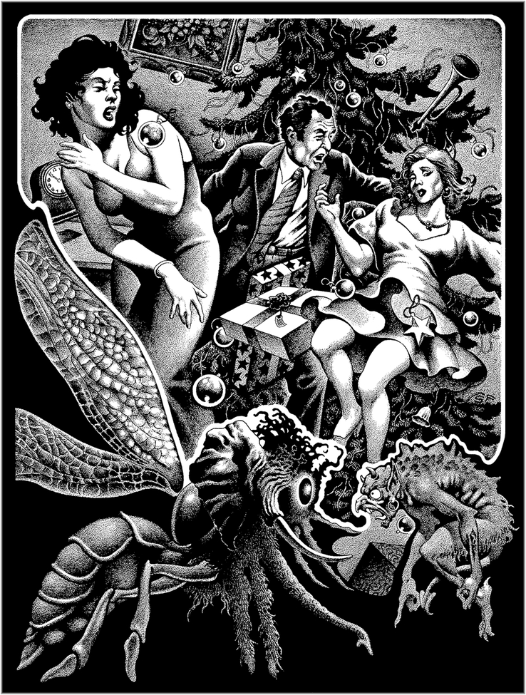 Black and white art from various pulp magazines stories - Page 4 Stephe24