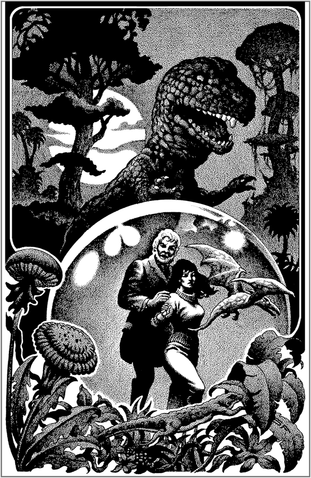Black and white art from various pulp magazines stories - Page 4 Stephe30