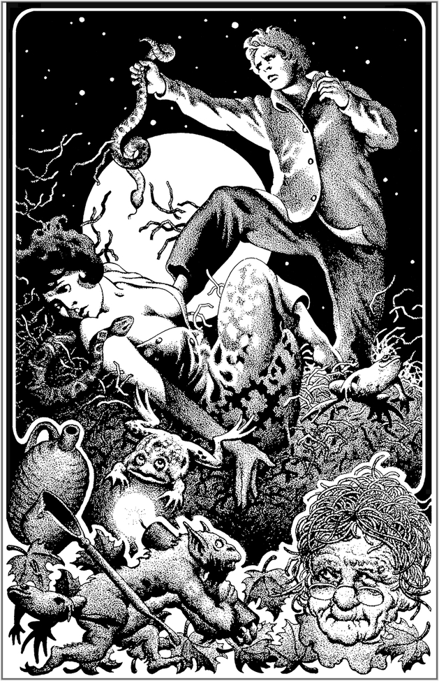 Black and white art from various pulp magazines stories - Page 5 Stephe33