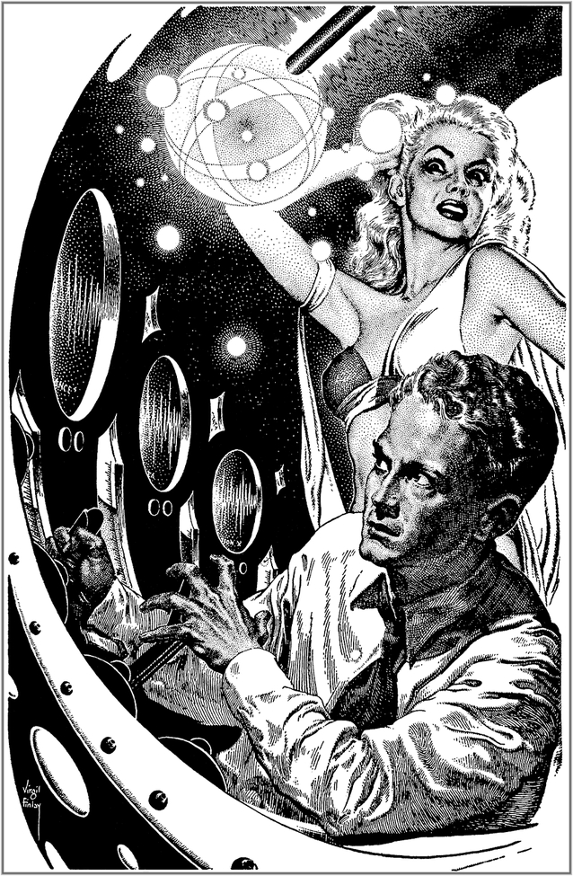 Black and white art from various pulp magazines stories - Page 5 Virgil46