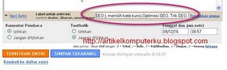 Cara memilih keyword (kata kunci) yang tepat untuk label blog menggunakan Google Keyword Tool Seo_ke11