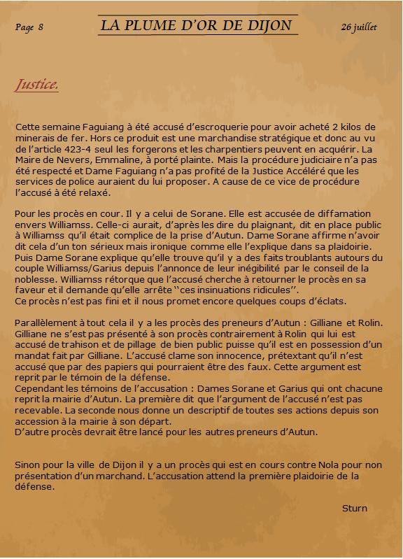 Journal du 26 Juillet 1458 Numaro18