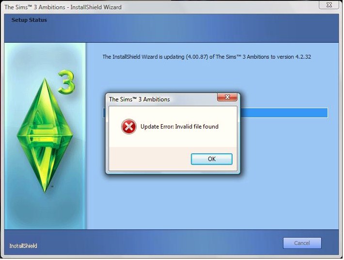 Can't Update The Sims 3 Ambitions from 4.00.87 to 4.2.32  ("Invalid file found") - Page 2 Untitl13