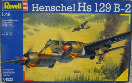 henschel HS 129  B2   1/48 revell/haseg Kgrhqv10