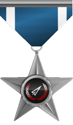 This medal is awarded to a member who helped in a cause without self interest and just for helping a person in need.