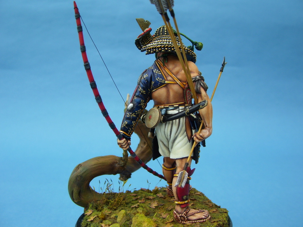 Archer samouraï 90MM. White Models Archer16