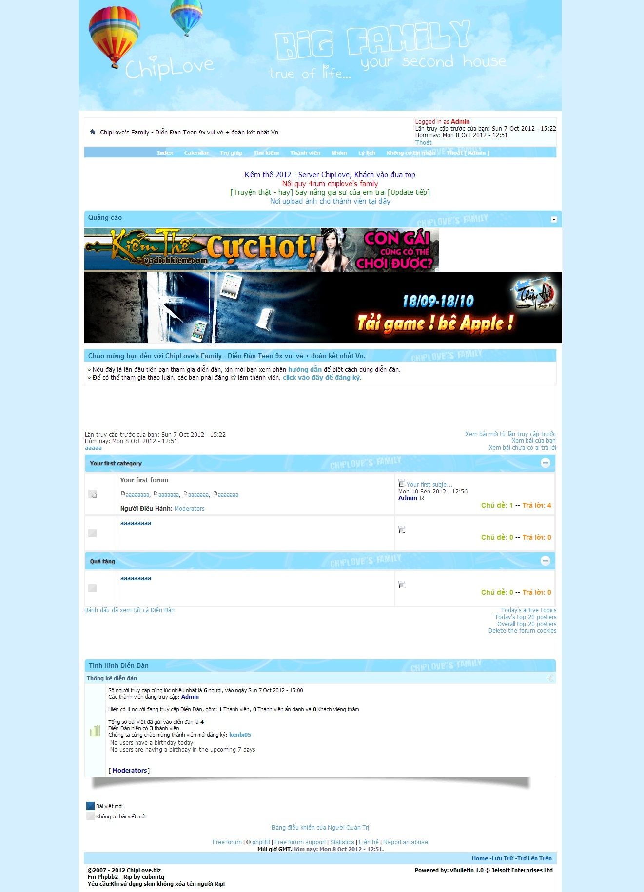 [Skin] ChipLove (Phpbb2) 128