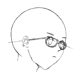 Comment dessiner la tête et le visage. Specs_11