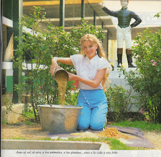 MARZO 1988. Edith en la revista "TEMAS". De los bomberos a las mariposas… Temas210