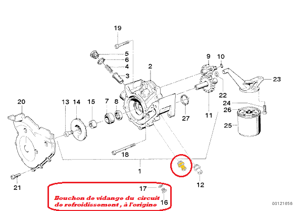 Comment retire on le connecteur de la sonde sous radiateur Pompe_10