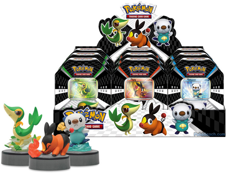 Pokemon Black And White Starter 2011 Tins Black-10