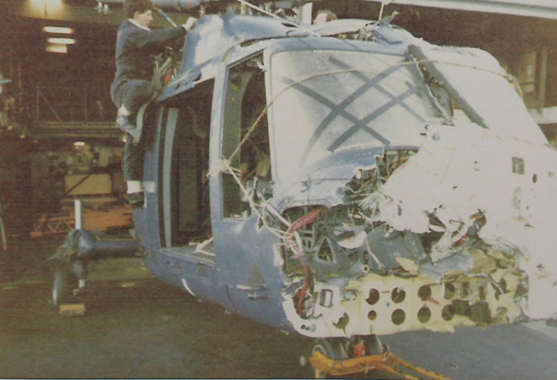 Guerre aérienne aux Malouines : acte I : Westland Lynx HAS Mk 2 n° 815 NAS Img_6413