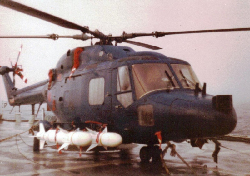 Guerre aérienne aux Malouines : acte I : Westland Lynx HAS Mk 2 n° 815 NAS Skua110