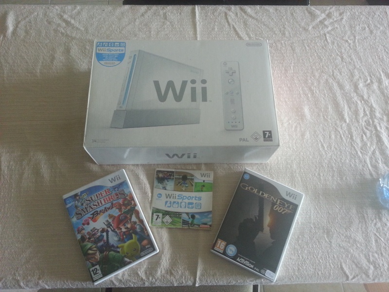 ( VENDU ) Vends Wii + jeu 20130811