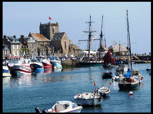 [ Marine à voile ] LA RECOUVRANCE A BARFLEUR Bar110