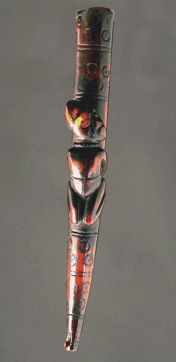 Kongo people, Ritual Whistle, Lower Congo Region Siffle11