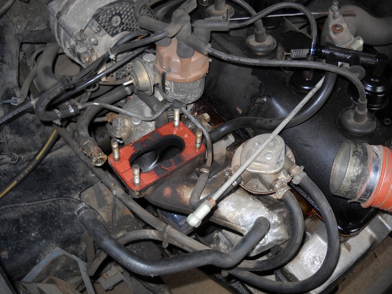 Changement de carburateur sur un moteur A. 20081774
