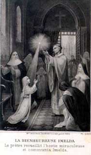 Sainte Imelda patronne des premiers communiants Sti10010