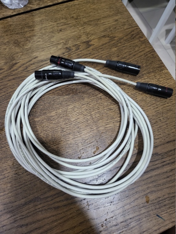 Wirewolrd soltice silver plate ( OFC ) XLR cable 20230710