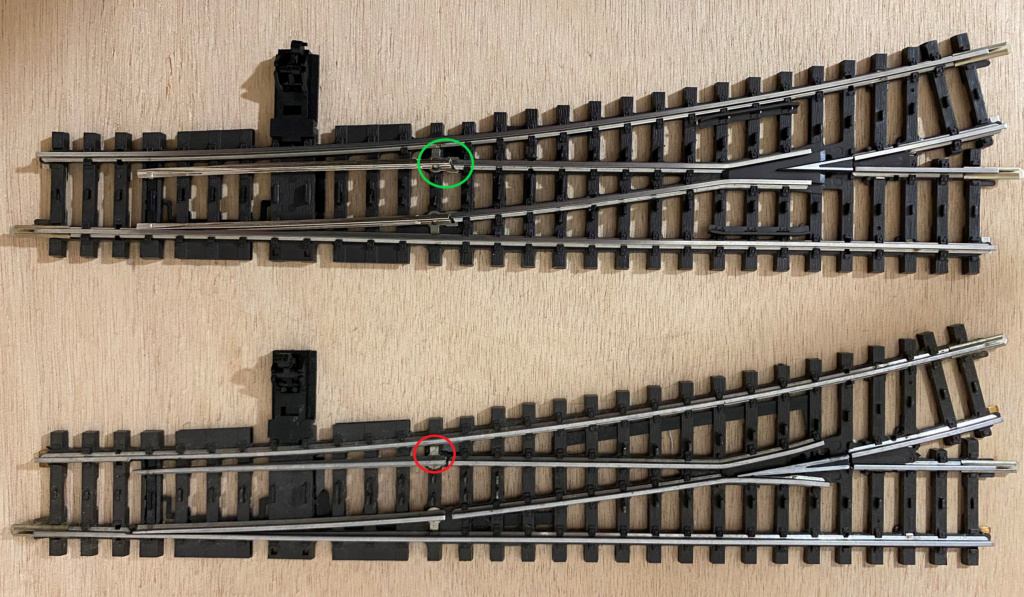 Modification des aiguilles "K" élancées de Märklin Aiguil10