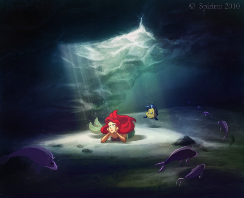 [Fan Arts] La petite sirène, sur la toile - Page 35 Ariel-10