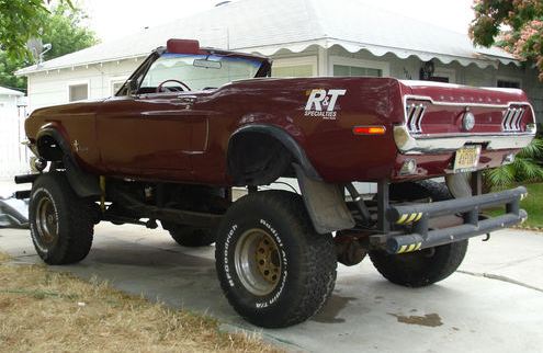 Mustang 1968 cabriolet 4x4 Stangb14