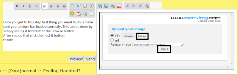 Updated instructions on how to post pictures Test410